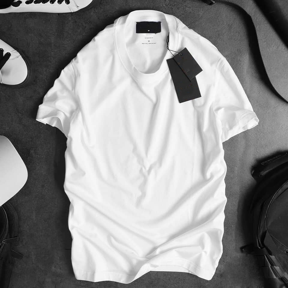 Áo Thun Trơn Xuất Hàn A02 Basic Unisex CHẤT ĐẸP , ẢNH THẬT.