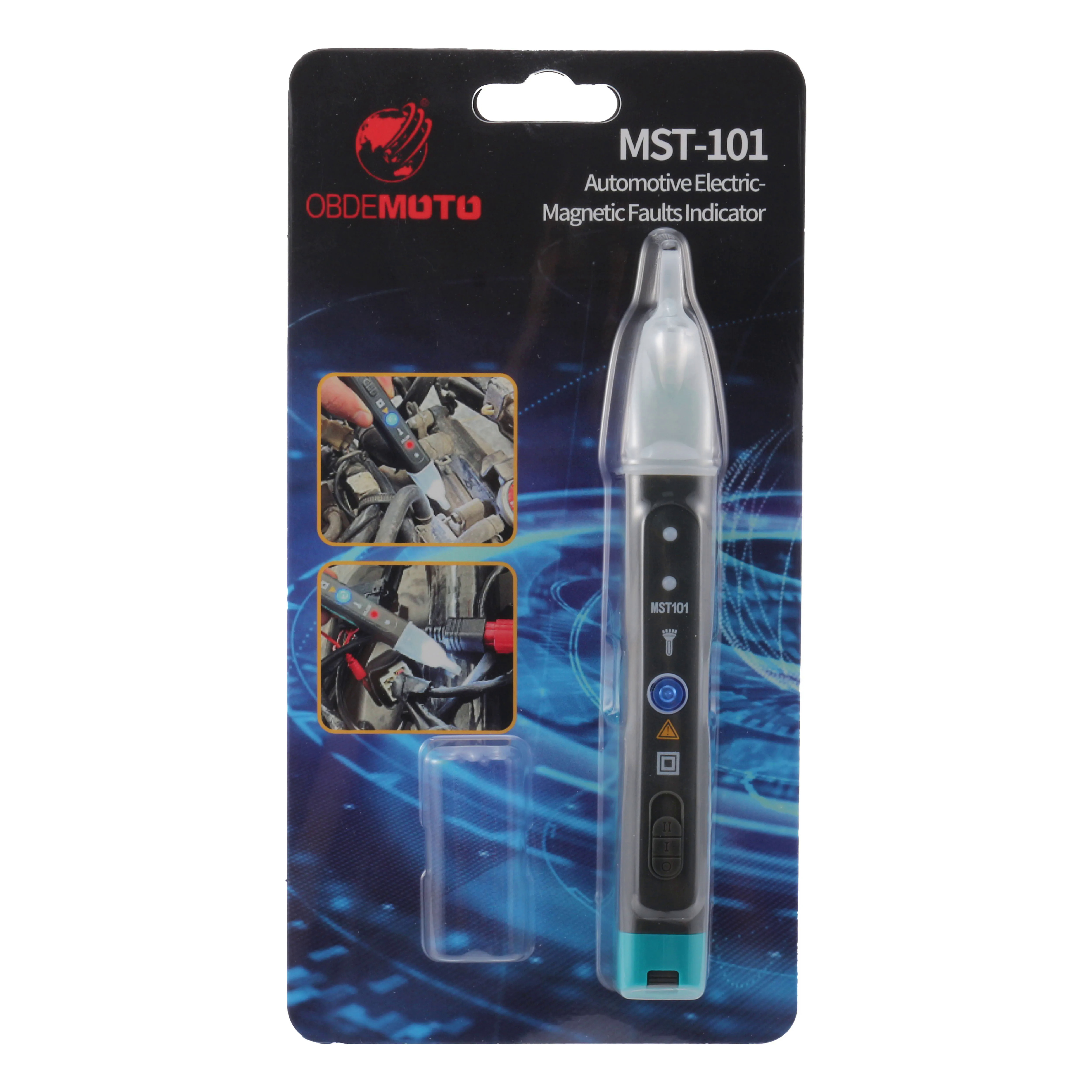 Cuộn dây đánh lửa chẩn đoán Tester tự động hệ thống đánh lửa phát hiện bút cuộn dây trên cắm MST-101 kiểm tra Bút kiểm tra nhanh mạch Tester