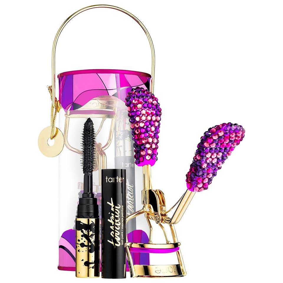 Set Kẹp mi và chuốt mi Tarte Eye Essentials.