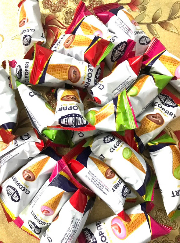 Cleopart mix multi-flavor waffle cone-300g bag
