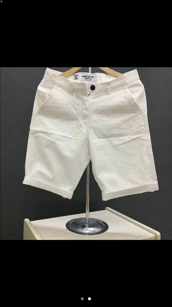Quần short jean nam trắng trơn phong cách năng động lịch lãm thỏ_tây_shop94-hh111