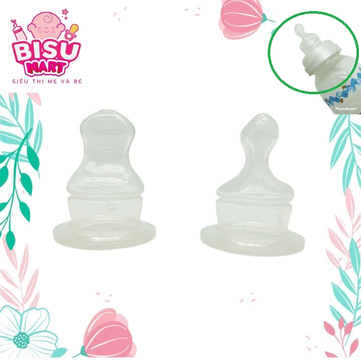 Bình sữa cổ hẹp eo Pappi 240ml Thailand