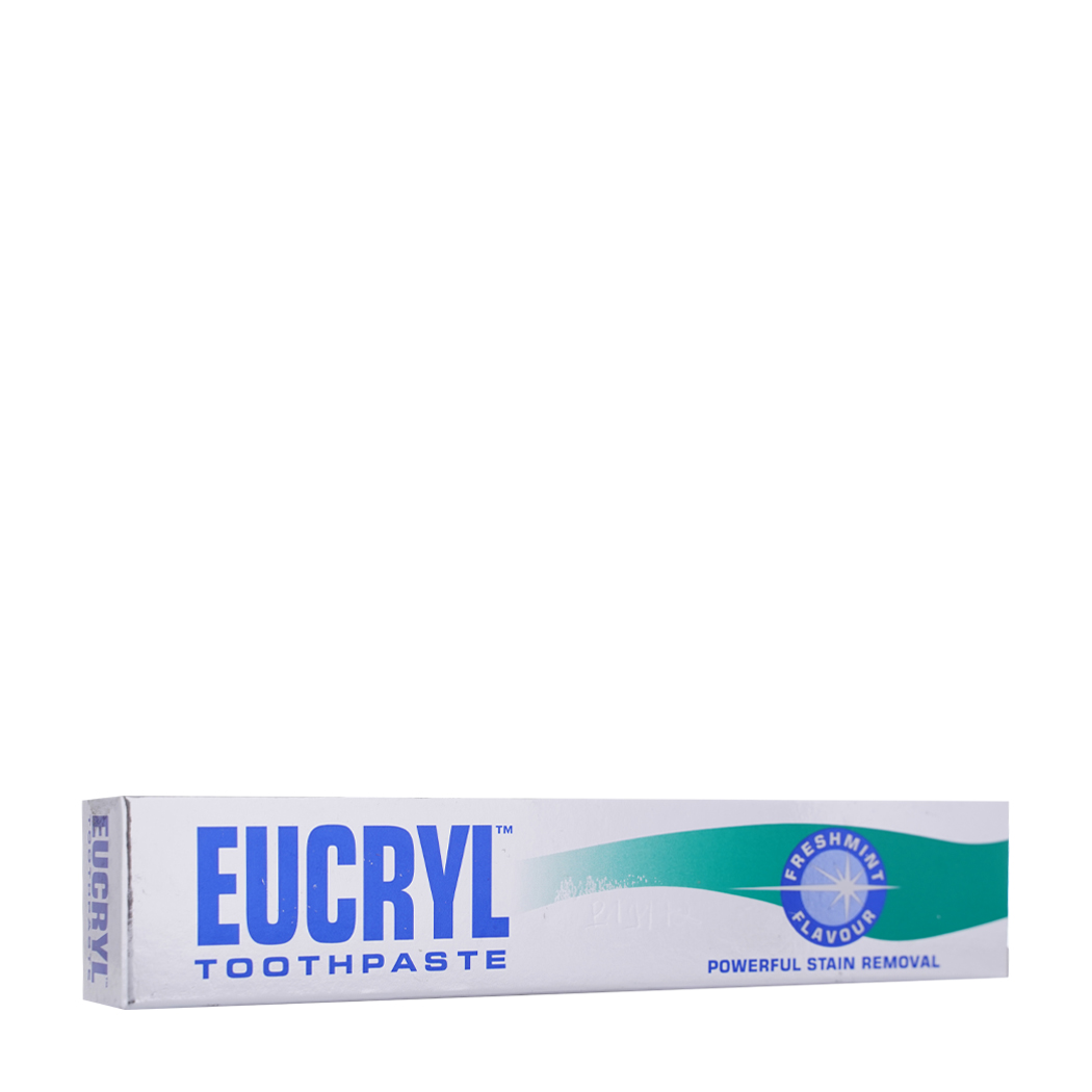 Kem đánh răng tẩy trắng vị bạc hà Eucryl (62g)