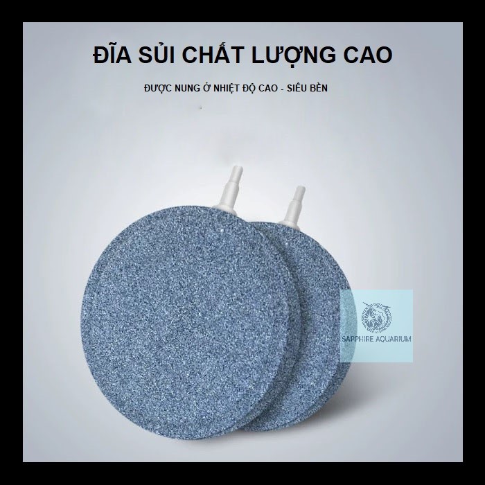 Đĩa sủi oxy cho bể cá cảnh thủy sinh nhiều kích cỡ