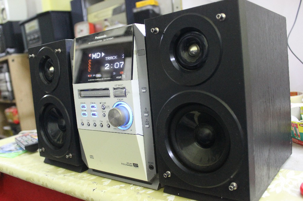 Dàn Mini Panasonic: SA-PM700MD Chạy Aux