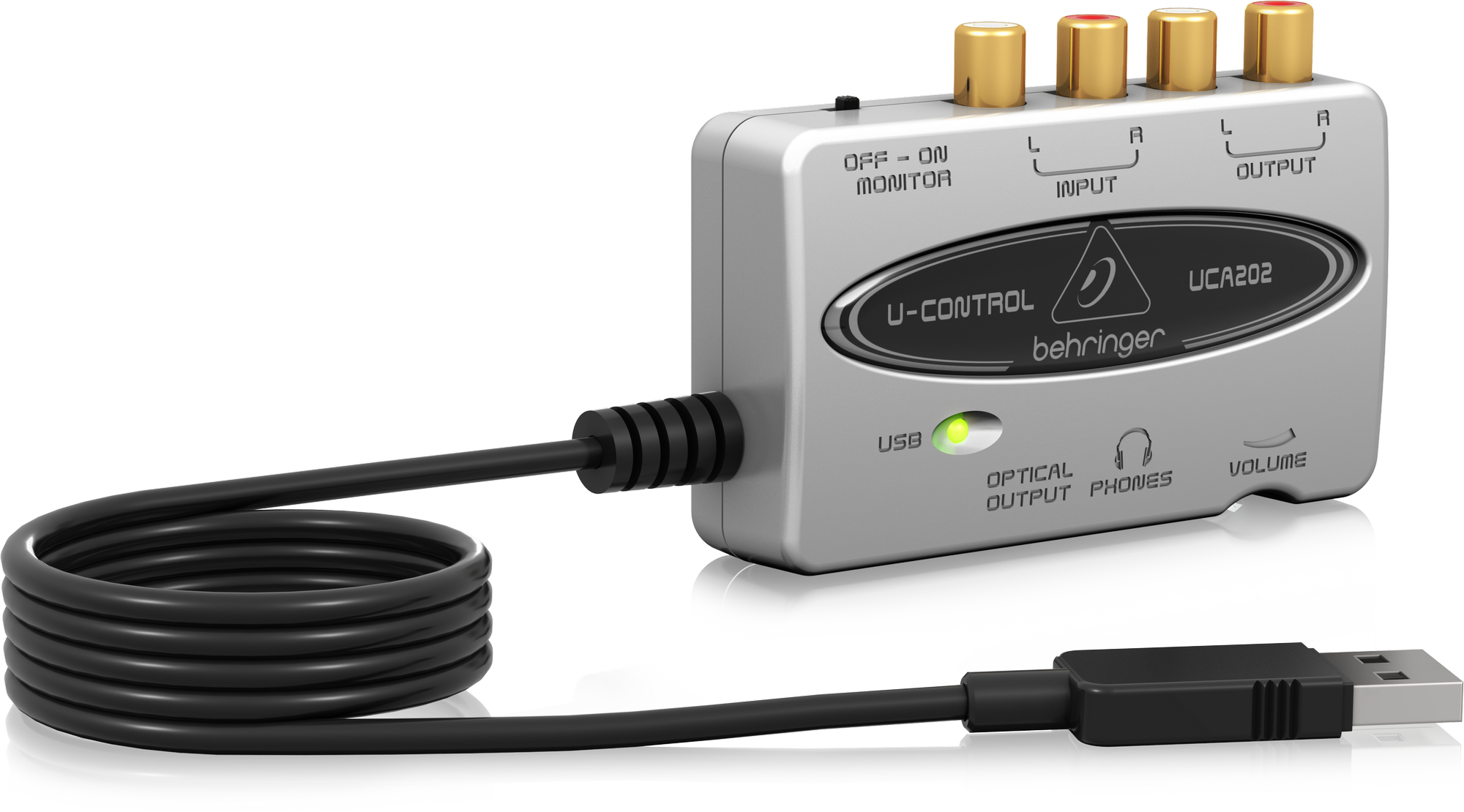 Sound card USB thu âm kỹ thuật số | Behringer U-CONTROL UCA202