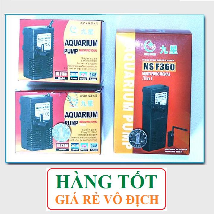[HCM]Bơm chìm hồ cá 5w hoặc 8w + Dàn tưới mưa