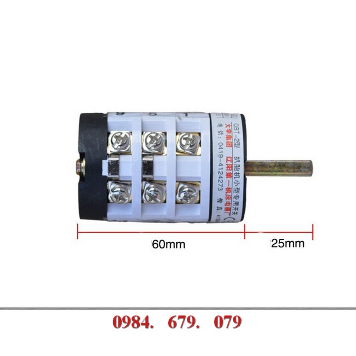 Công tắc đảo chiều 20A máy ra vào lốp hàng chuẩn