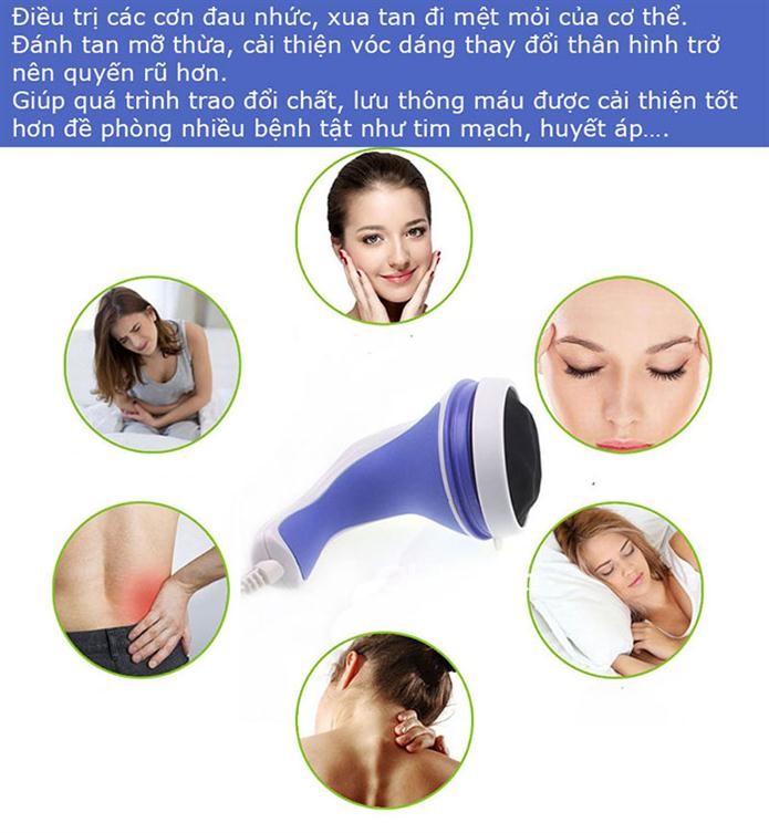 Máy masage toàn thân cầm tay mát xa RELAX SPIN TONE