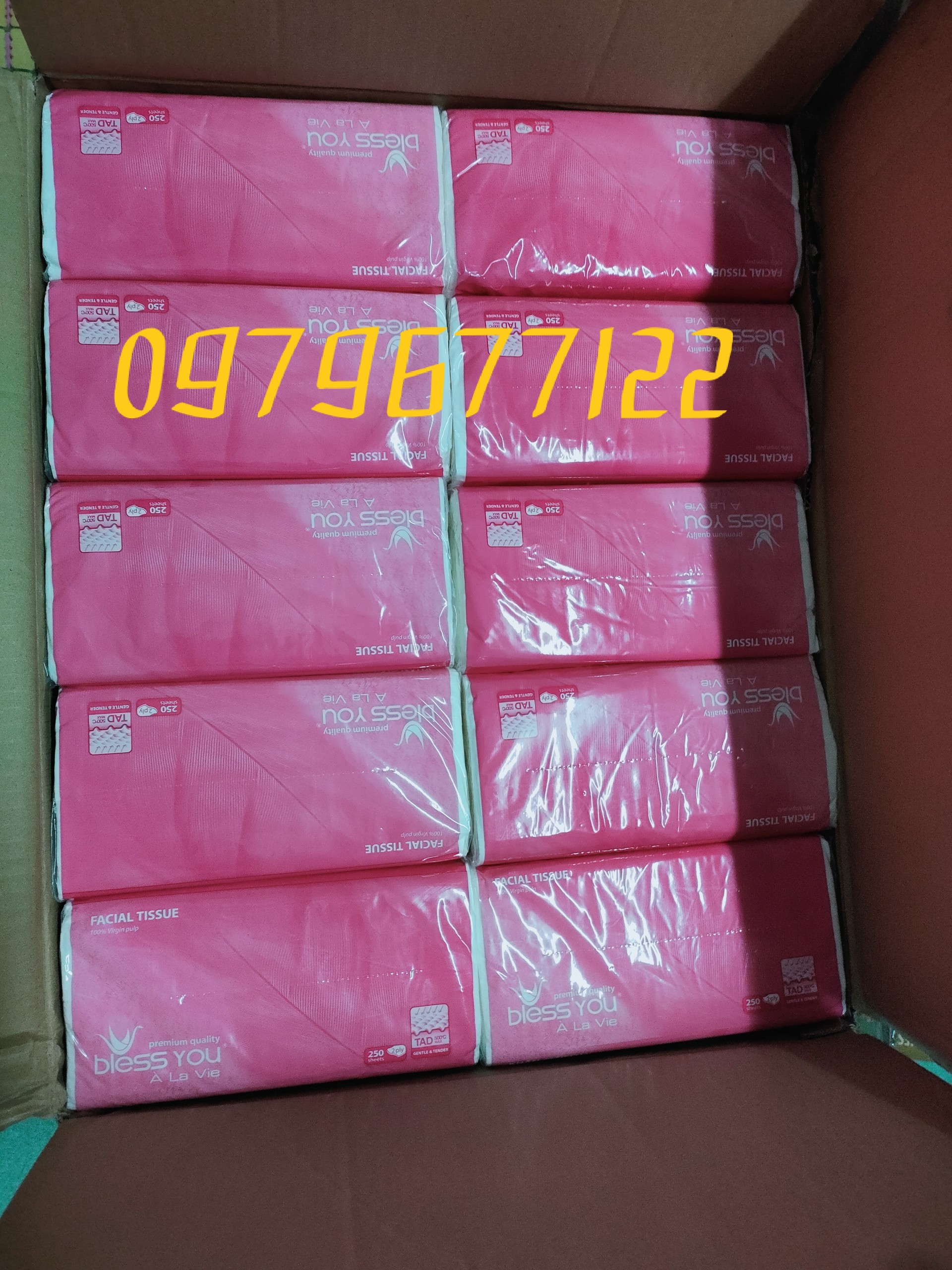Khăn giấy blessyou 250 tờ