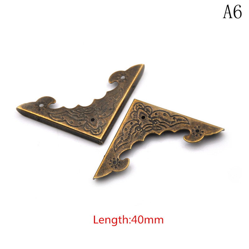 12 cái Kẹp bảo vệ Album ảnh góc sách bằng kim loại