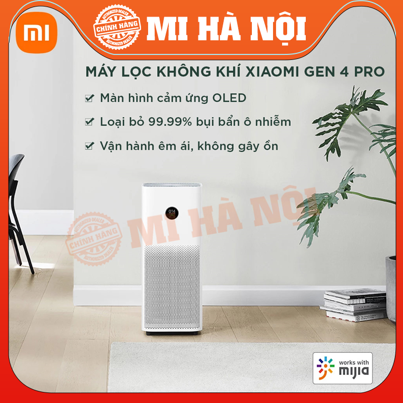 Máy lọc không khí Xiaomi Mi Air Purifier Gen 4 / 4 Lite / 4 Pro / 4 Compact BH 12 tháng (Bản Quốc Tế)