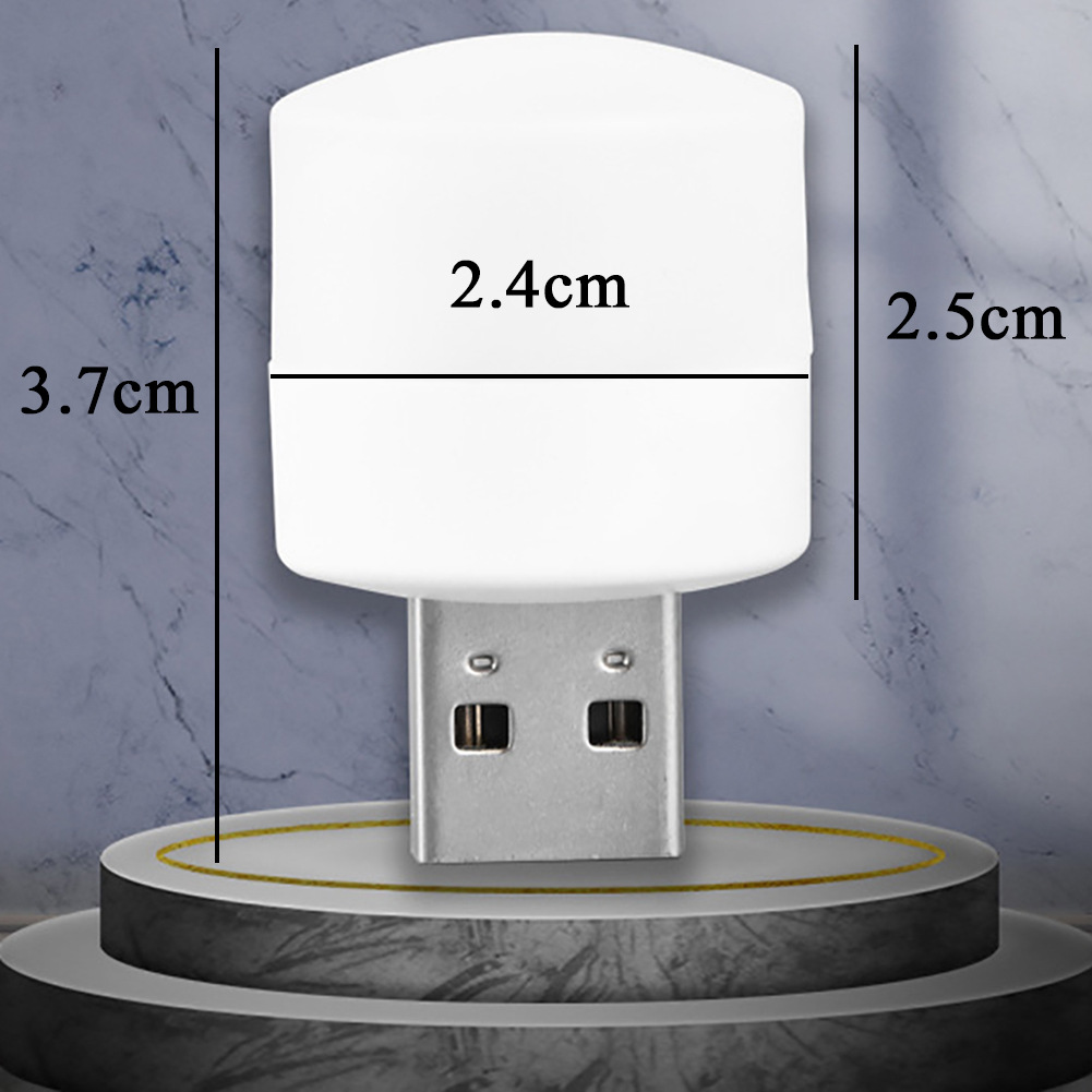 {HOT freeShip} Đèn Led Mini Bảo Vệ Mắt Đọc Sách, Đèn Led Ngủ Cổng USB