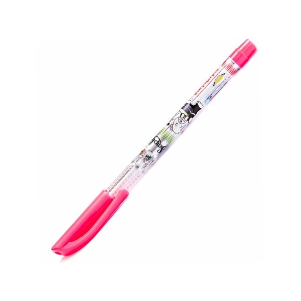 Bút Bi Thiên Long TL-062 - Mực Xanh (Thân Bút Màu Ngẫu Nhiên)