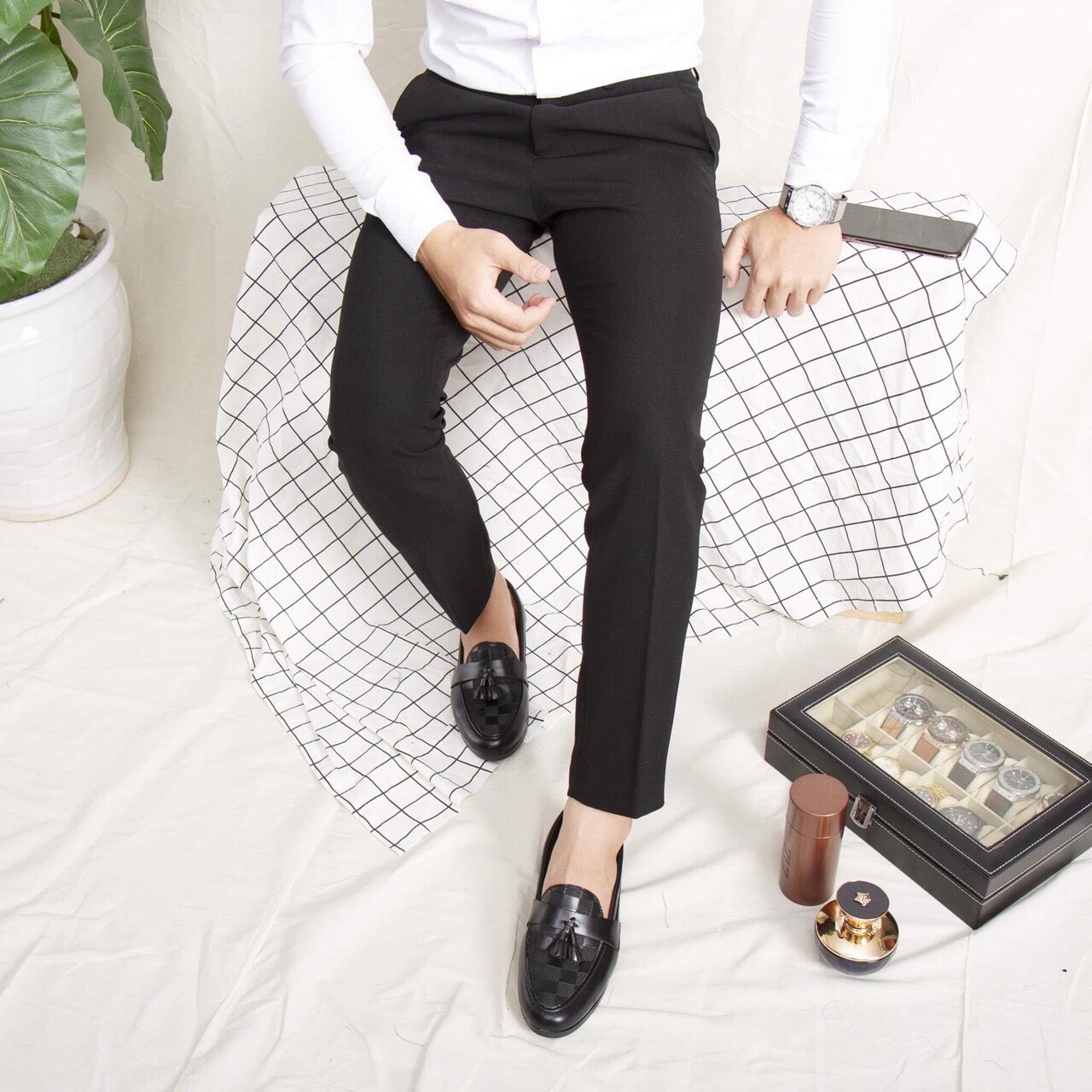 QUẦN ÂU NAM KIỂU DÁNG CÔNG SỞ HOT NHẤT