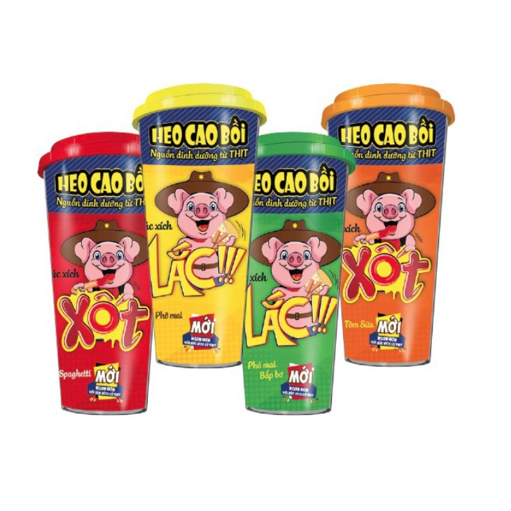 Xúc xích lắc (3+1) đủ vị