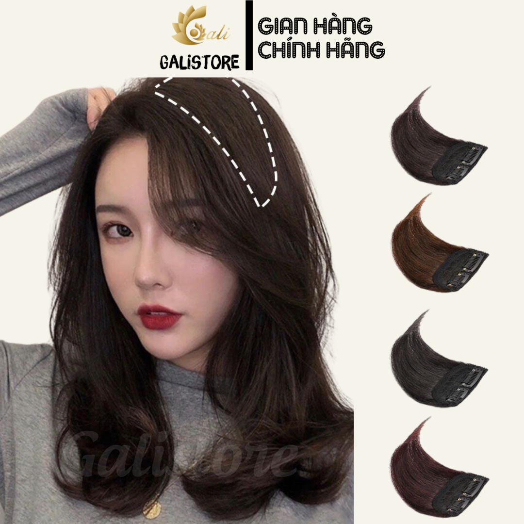 Tóc giả kẹp phồng chân tóc làm dày tóc Galistore 10cm