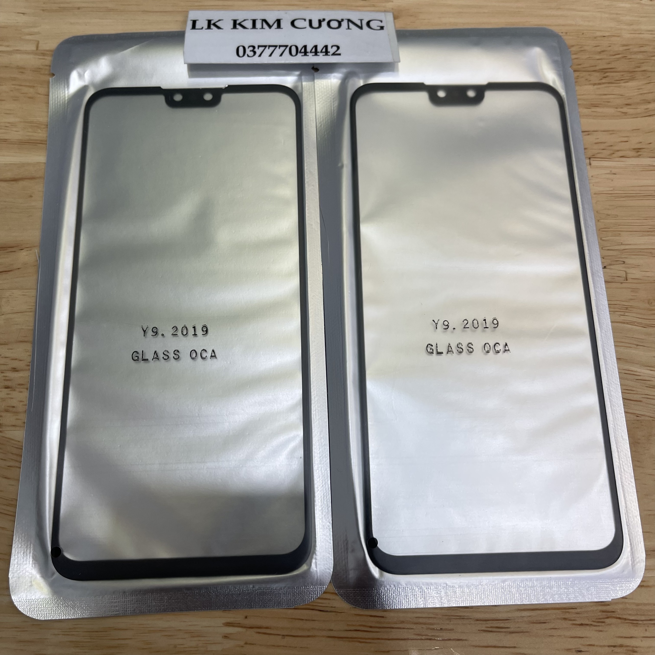 Kính ép thay thế huawei y9 - 2019/ y9 pro - 2019