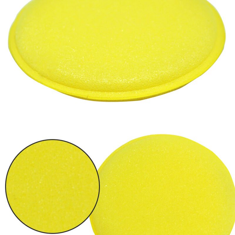 Mút Xốp Bọt Biển Hình Tròn Đánh Bóng Xe 10cm