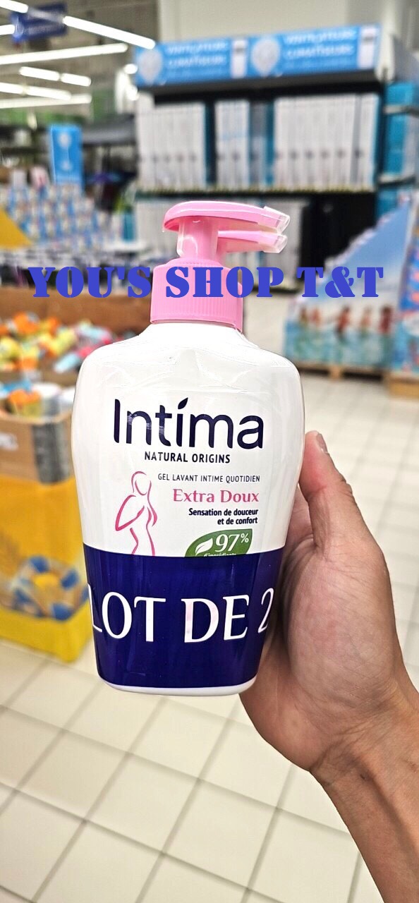 [Made in French] Intima feminine hygiene solution mild benign pH 5.5 extremely safe 200ml