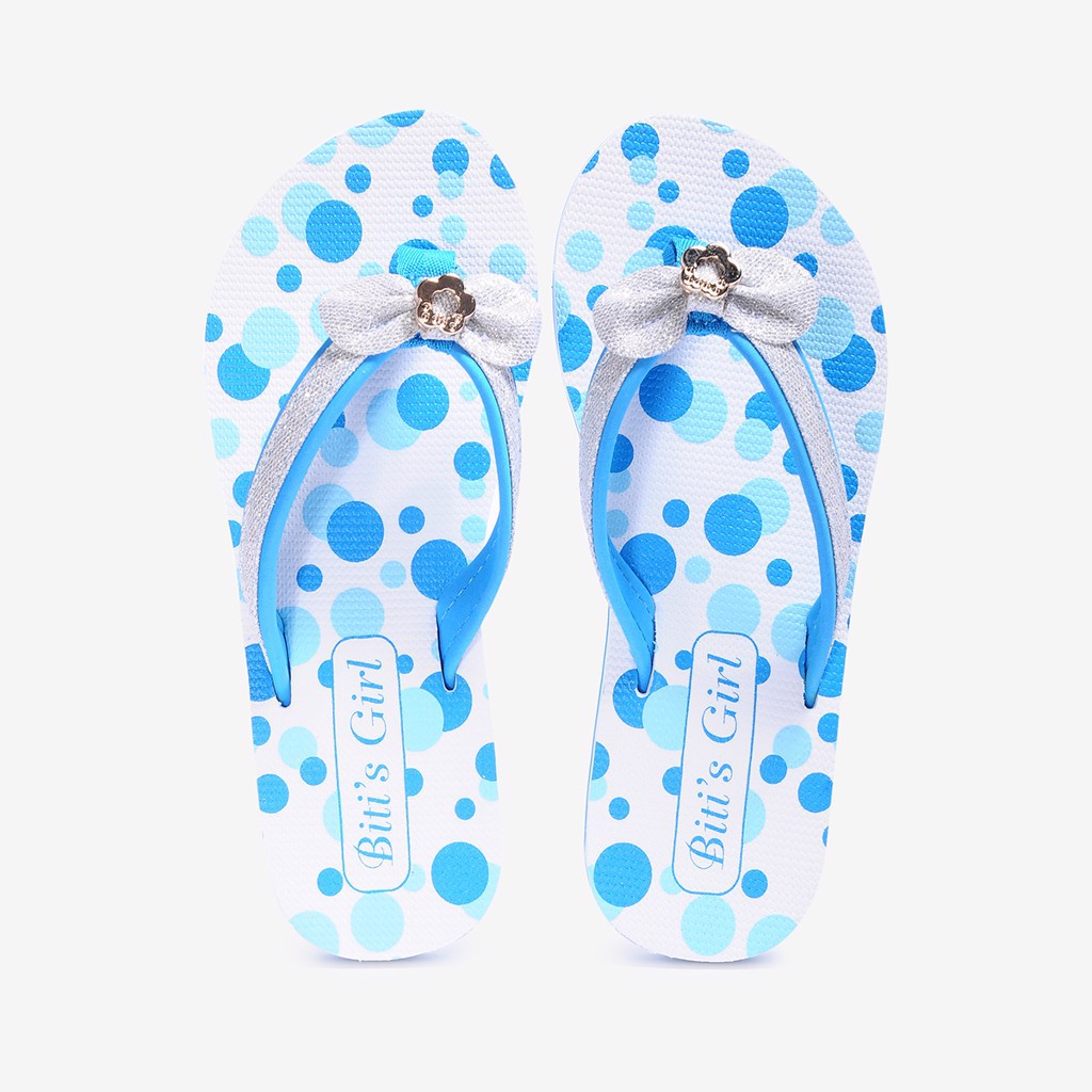 [Hoàn Xu] [SIÊU SALE 50%] DÉP KẸP XỐP XỎ NGÓN BÉ GÁI BITI'S ĐÍNH NƠ SXG027000 (HỒNG + ĐỎ + XANH) - BITIS