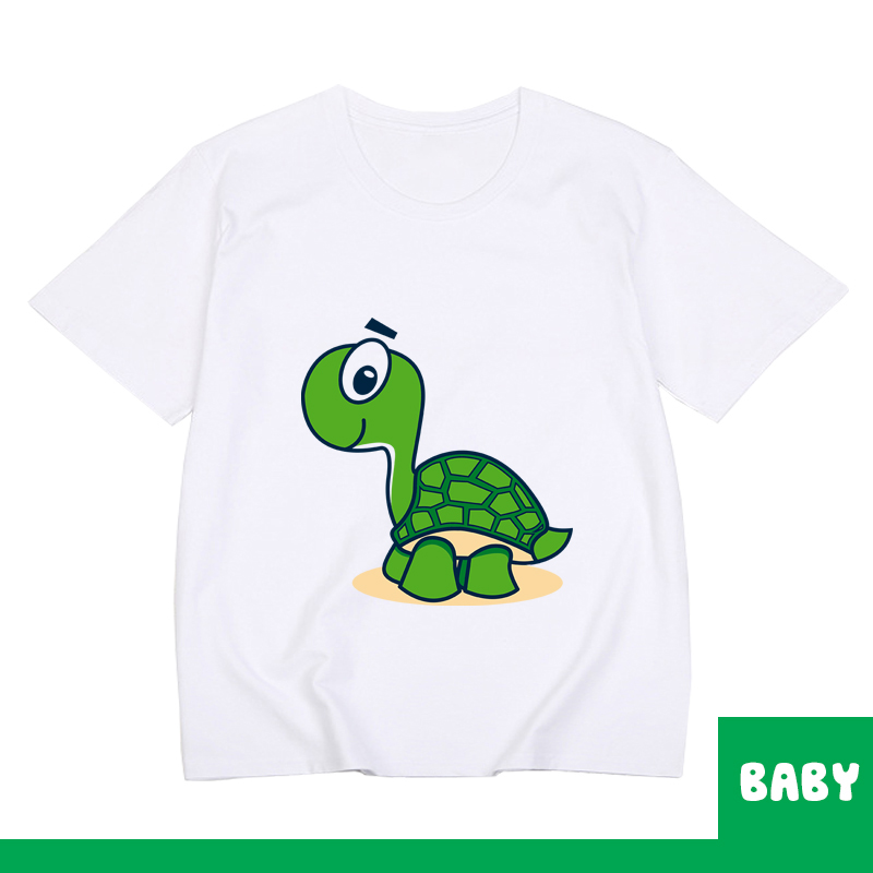 Áo thun bé trai in hình " CHÚ RÙA DỄ THƯƠNG " chất vải êm, dễ chịu - BTBB5 -THƯƠNG HIỆU LAVIESHOP