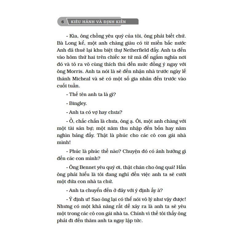 Sách - Kiêu Hãnh Và Định Kiến (Bìa Mềm)- Mhbooks