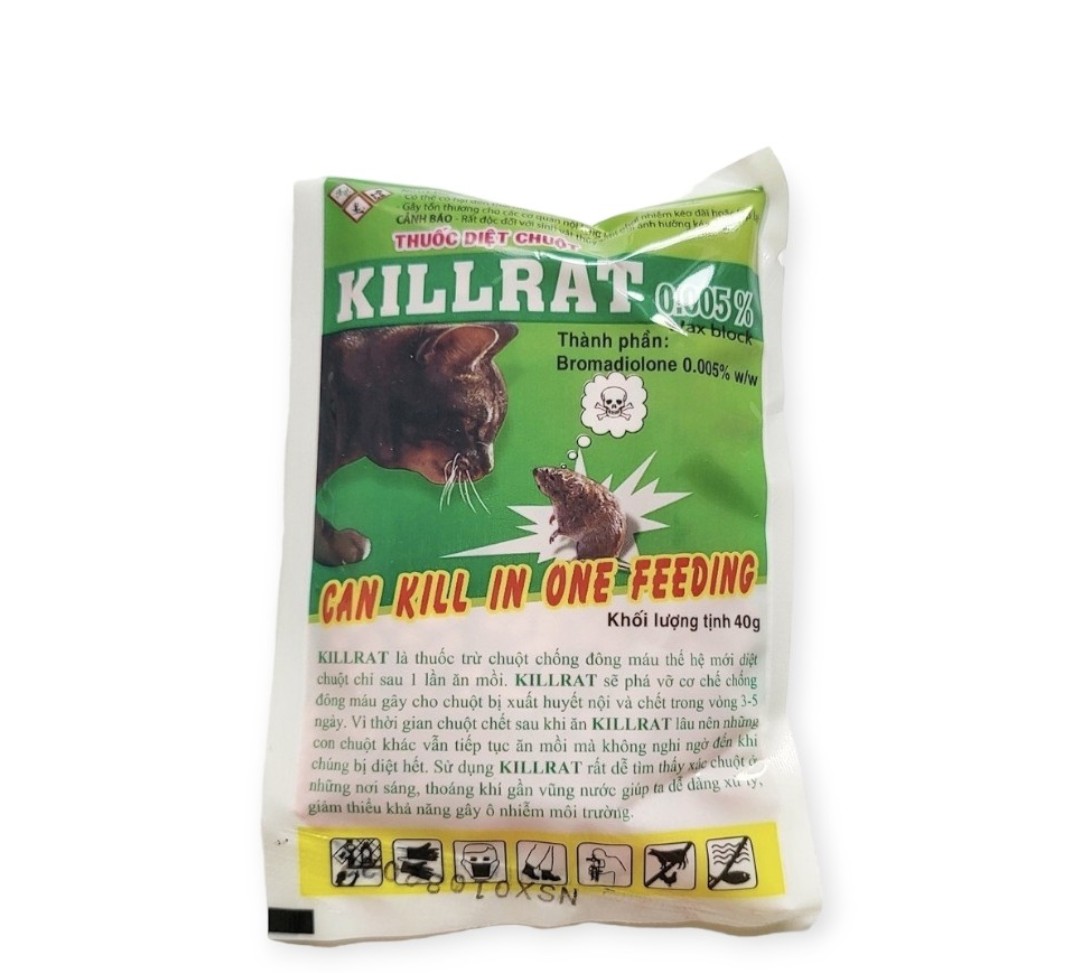 Thuốc Diệt Chuột KILLRAT 0.005% - Forward International Ltd bẫy chuột
