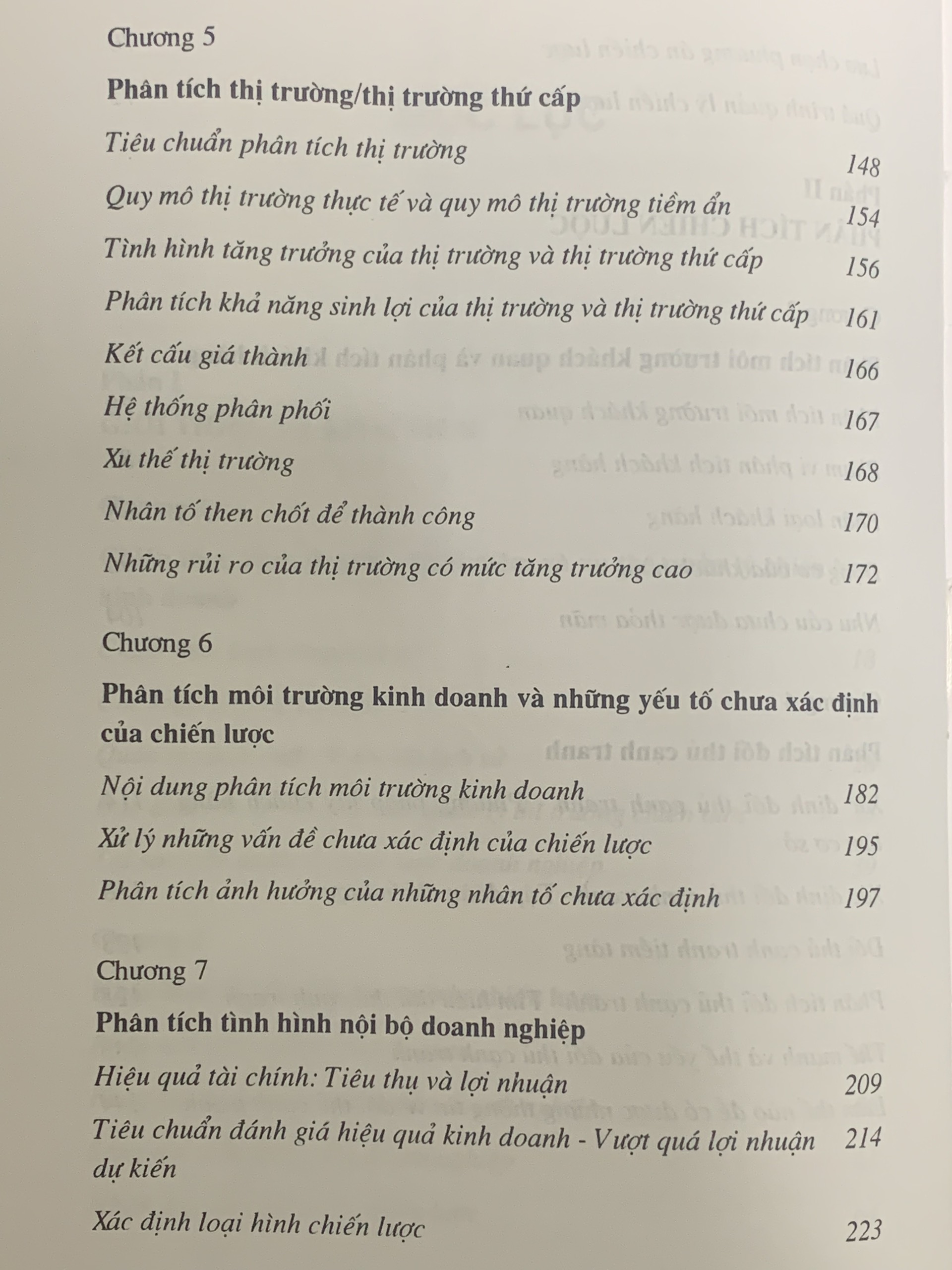 Quản Lý Thị Trường Chiến Lược