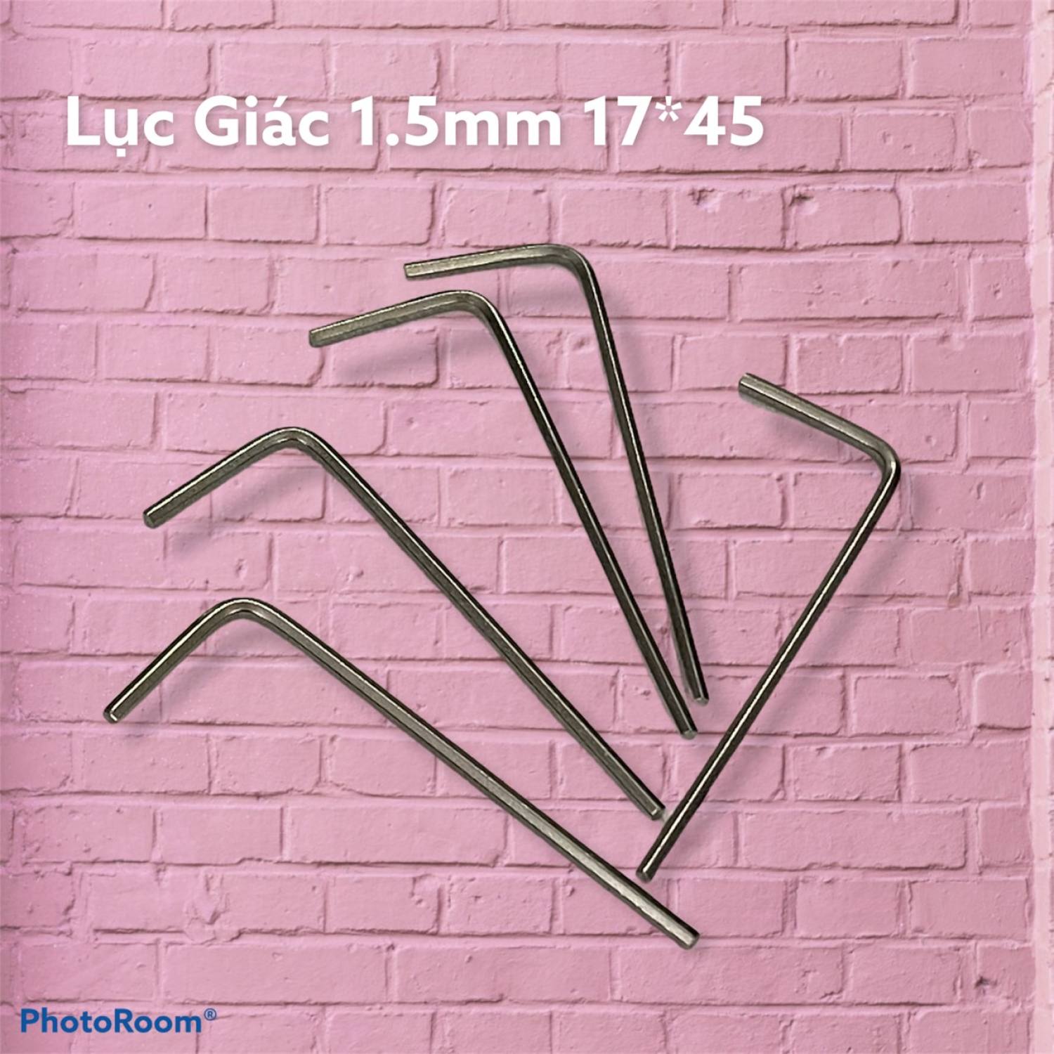 Lục giác 1.5mm dài 17*45mm, 1.5ly