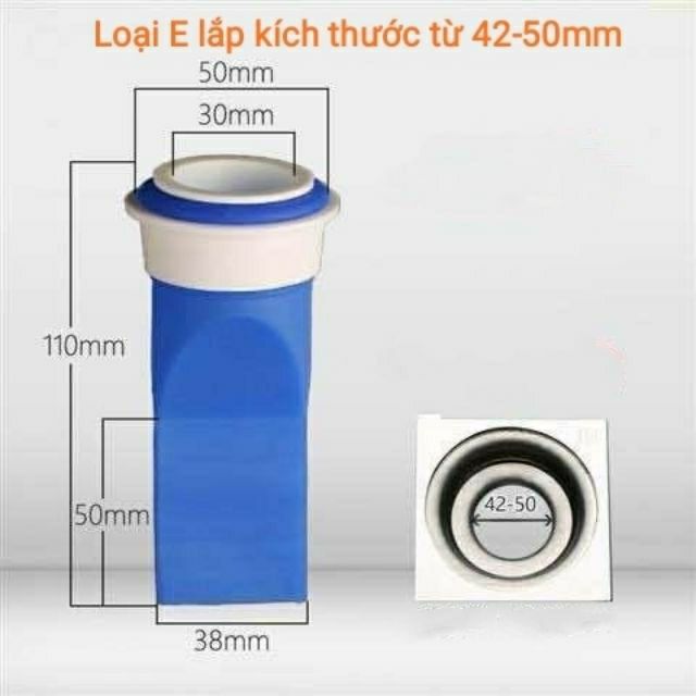 Bịt ngăn mùi nắp cống silicon