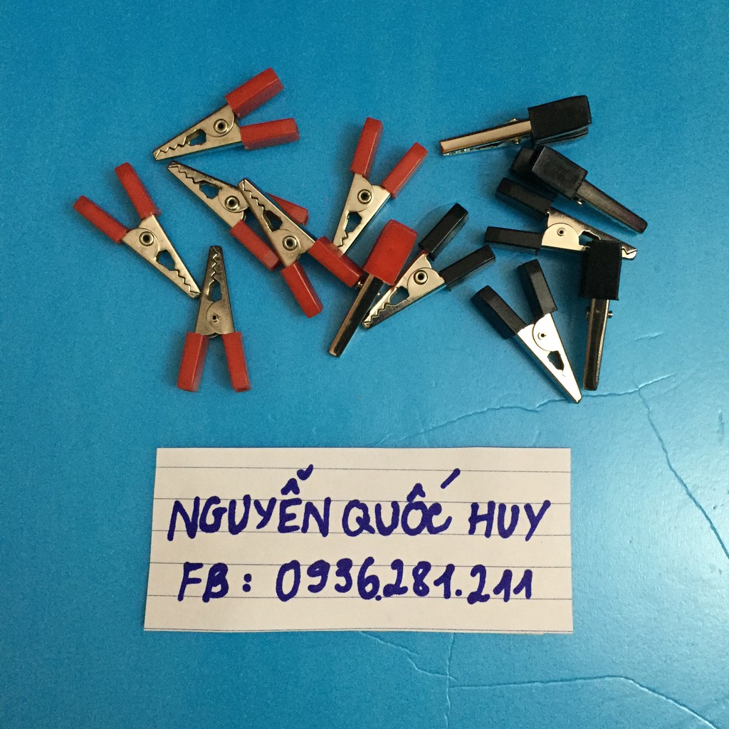 (2 cặp) Kẹp cá sấu