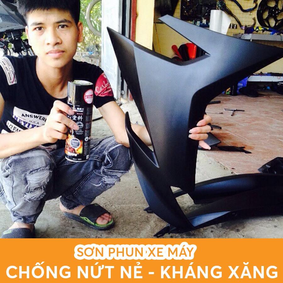 Sơn Xịt Samurai Màu Đen Nhám 109A