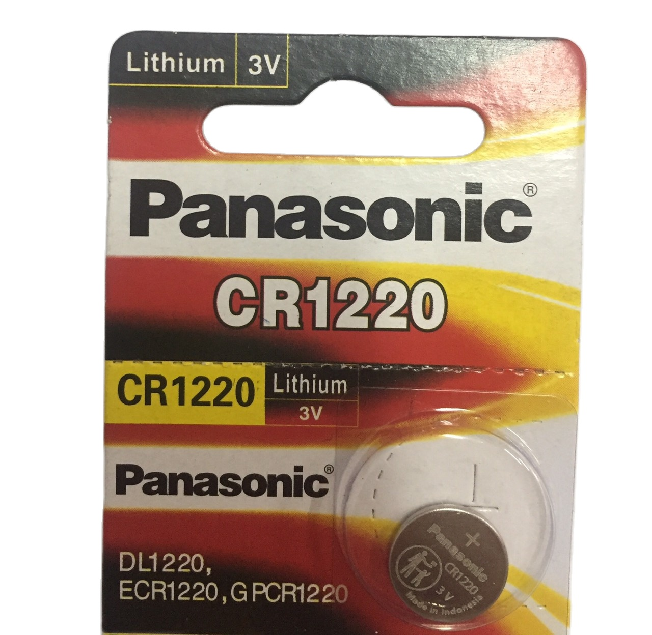 [HCM]Pin CR1220 3v Lithium PANASONICE vỉ 5 viên