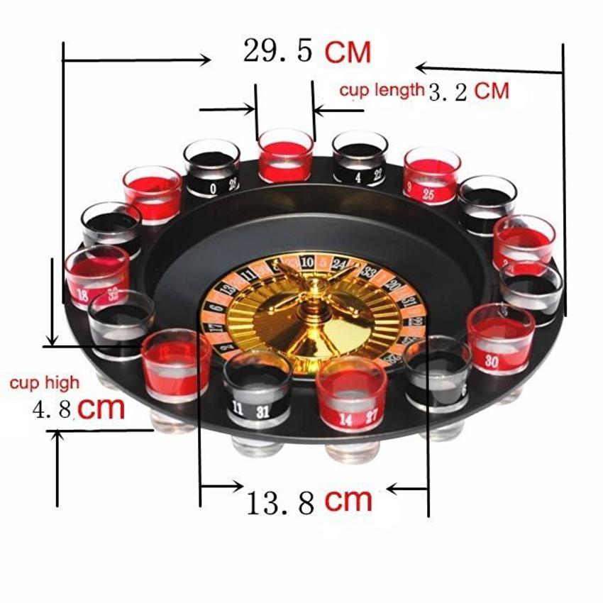 [HCM]Drinking Roulette 16 Glass (Vòng Xoay May Mắn) 7hitech