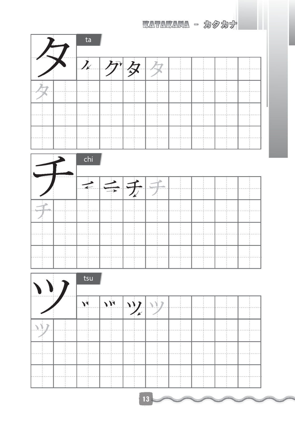 Tập viết tiếng Nhật căn bản KATAKANA (tái bản 03)
