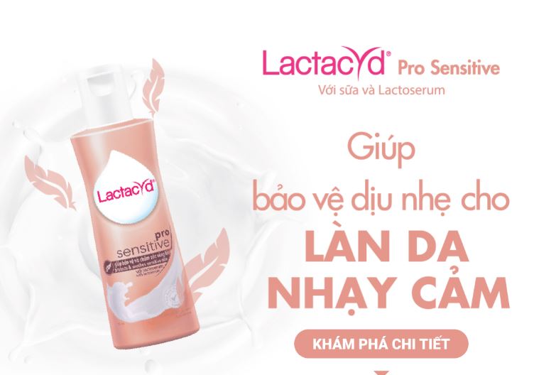 Dung dịch vệ sinh Lactacyd Pro Sensitive