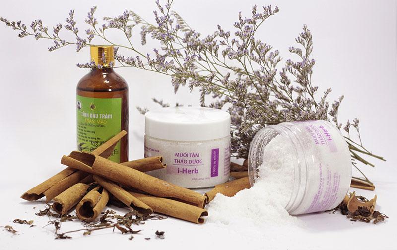 Muối tắm I-herb Trần Mao