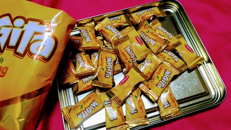 Kẹo gừng Migita (70g)
