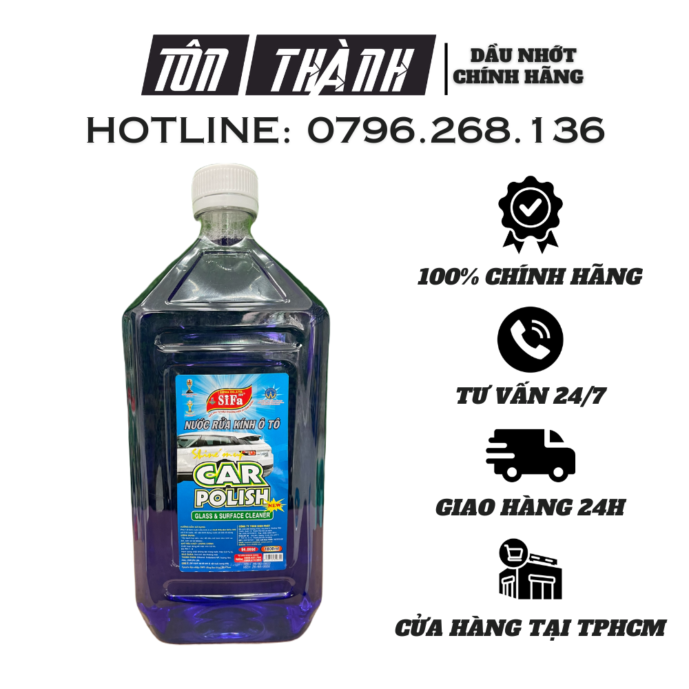 Nước rửa kính siêu sạch sifa