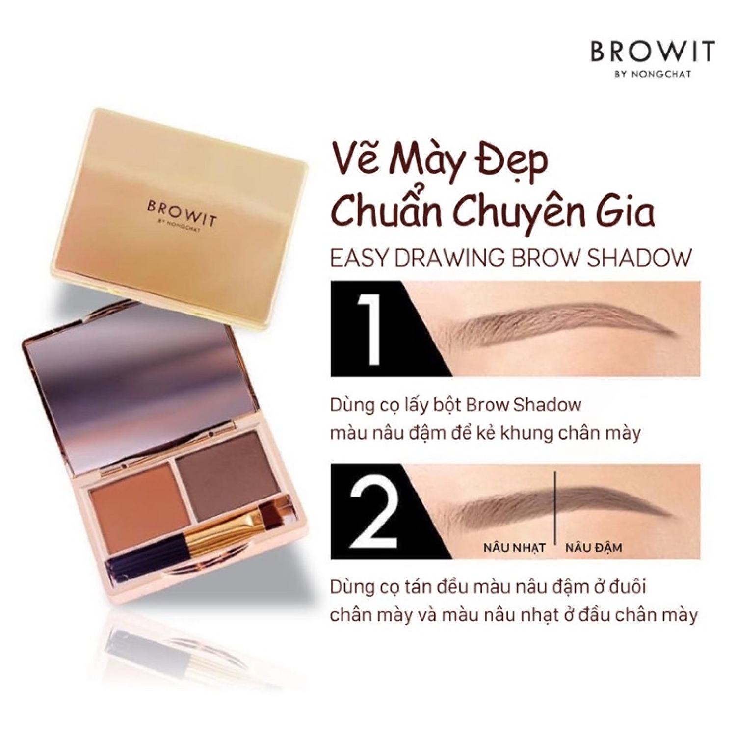 Phấn Tán Chân Mày Browit By Nong chɑt