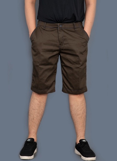 [HCM]Quần short kaki quần đùi nam trơn màu nâu