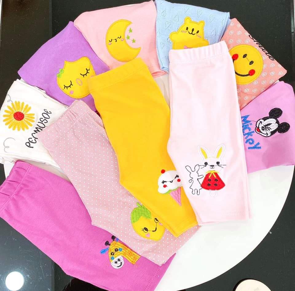 Quần legging lửng cho bé