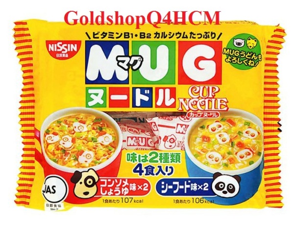 HCM- Mì Mug thương hiệu Nissin Nhật Bản