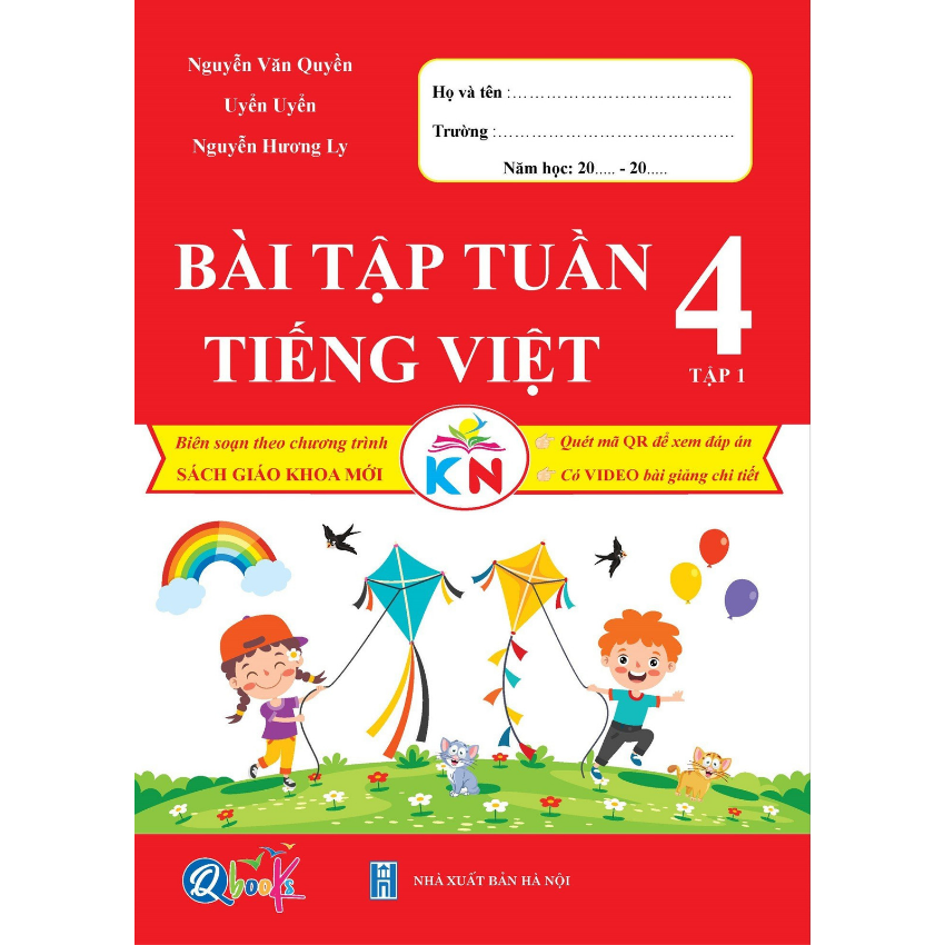 Sách - - kết nối tri thức - bài tập tuần tiếng việt 4 tập 1