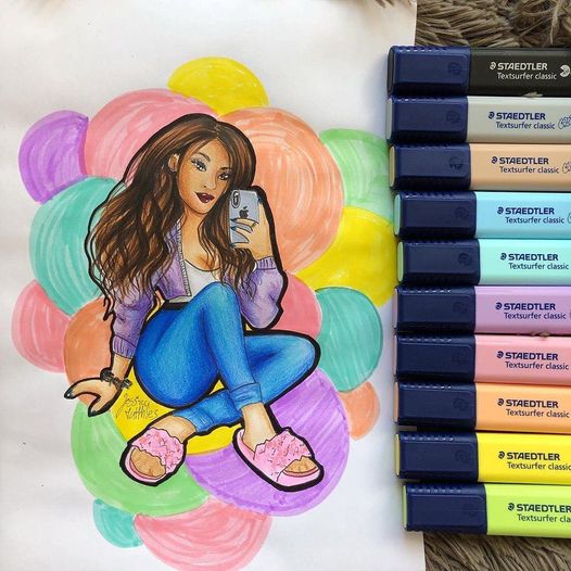Bút dạ quang STAEDTLER 364C Pastel (12 mầu mới)