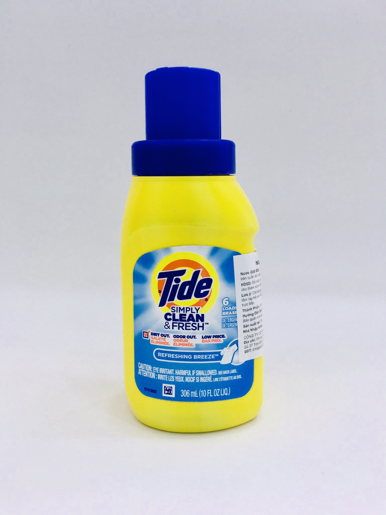 Nước giặt đồ TIDE Simply Clean Fresh 306ml- Chai