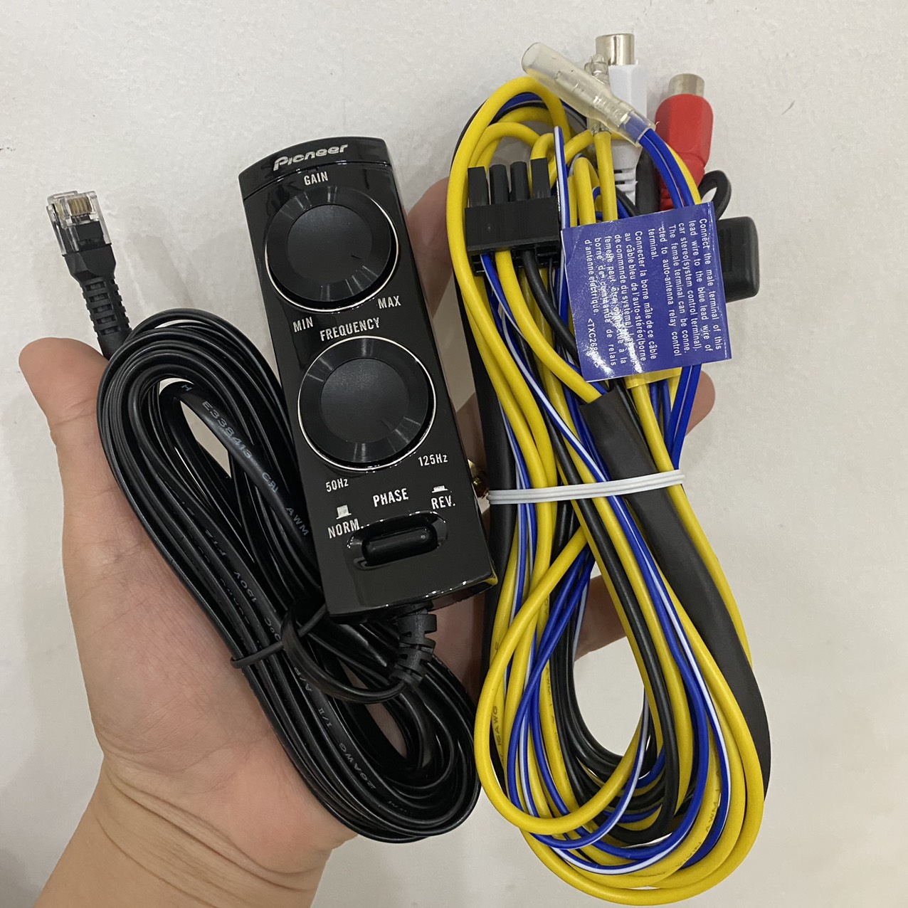 Khiển âm lượng + dây kết nối cho loa sub gầm ghế Pioneer TS-WX 120A 150W