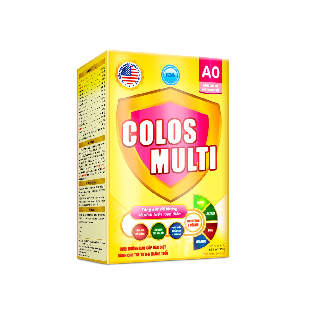 Sữa Non Mama Colos Multi A0 hộp 350g