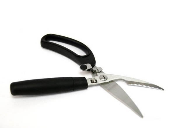 [HCM]Kéo cắt gà Linsheng Scissors (Đen)